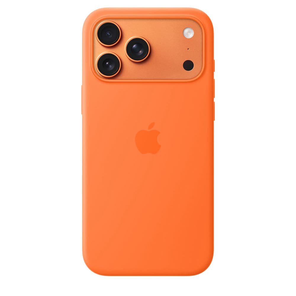 Orange Silicone MagSafe Case