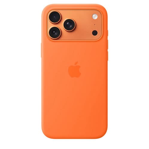 Orange Silicone MagSafe Case
