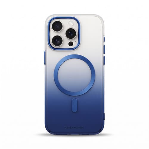 Blue Puloka Frost MagSafe Case – iPhone 16 Pro Max